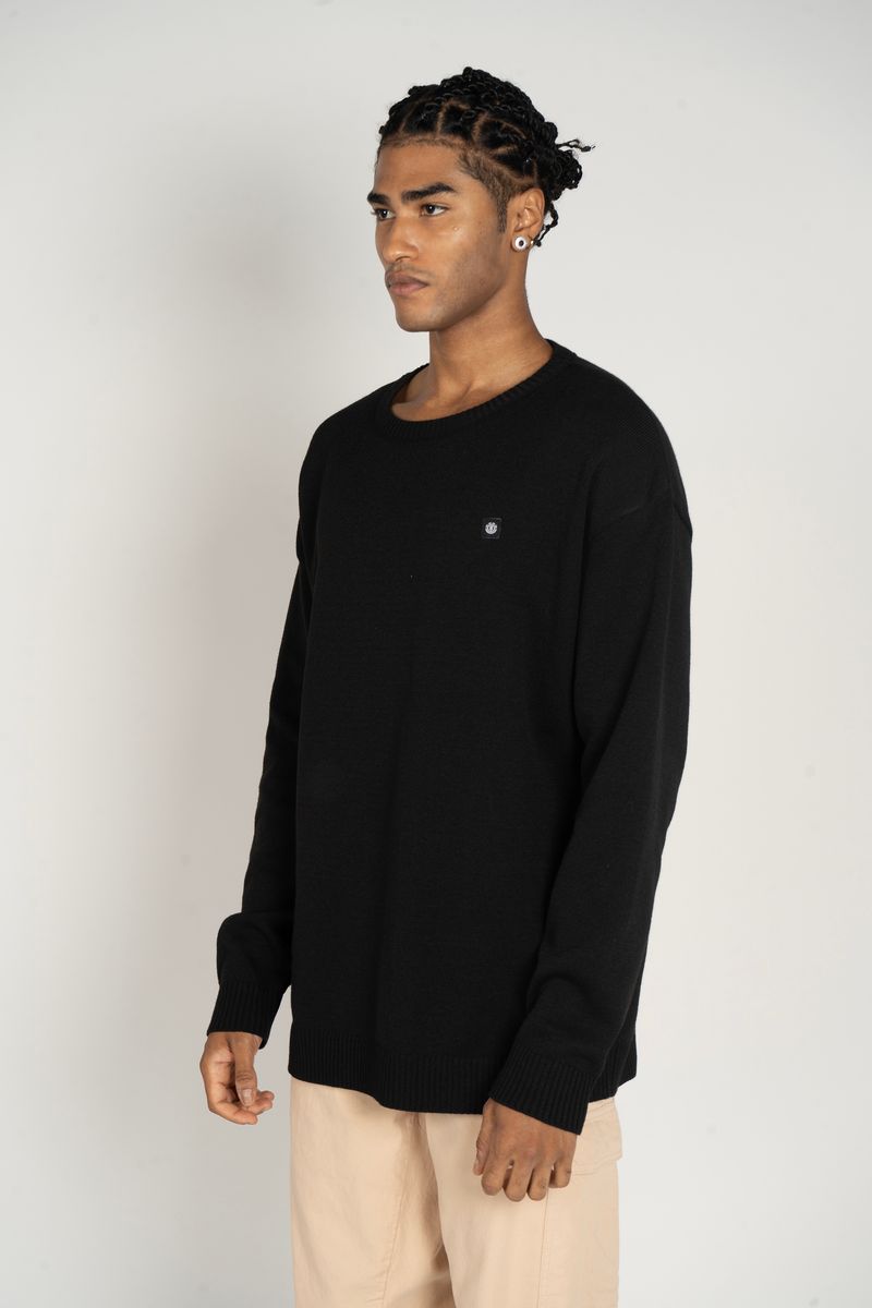 Tricot-Element-Classic-Preto-Preto-P