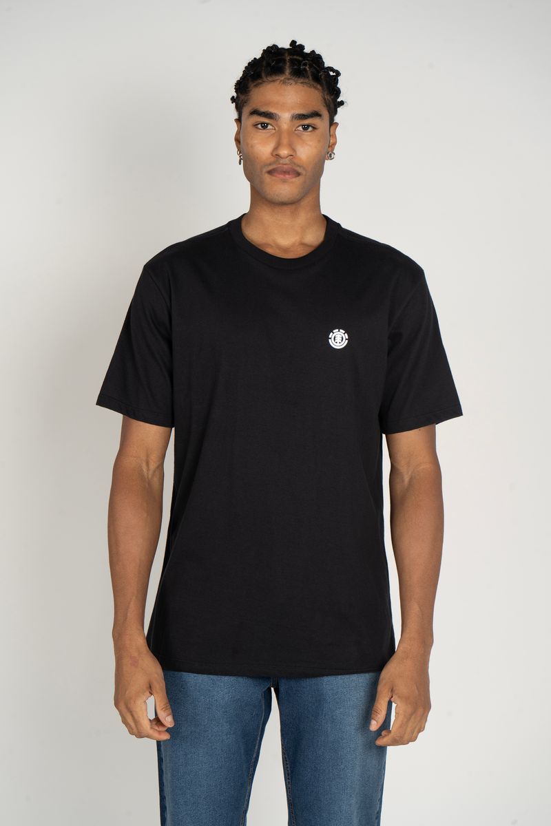 Camiseta-Element-M-C-Basic-Crew-Preto-Preto-P