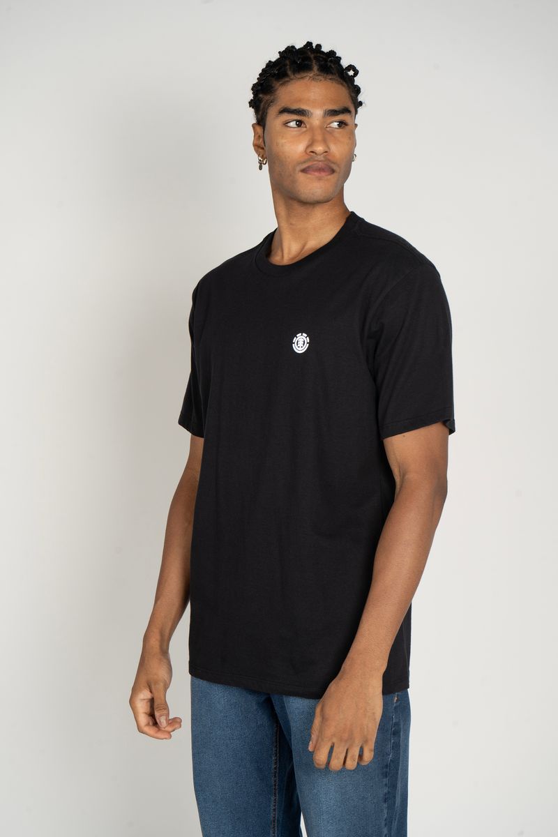 Camiseta-Element-M-C-Basic-Crew-Preto-Preto-P