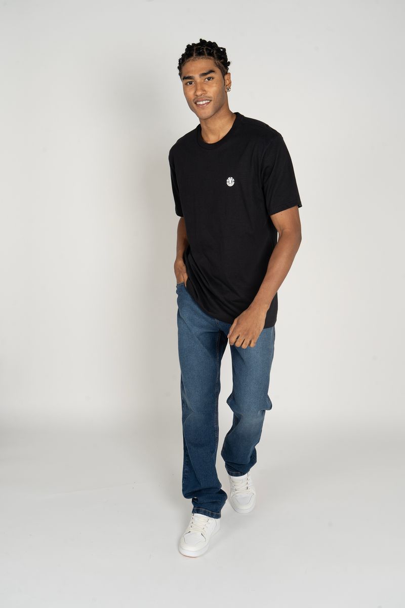 Camiseta-Element-M-C-Basic-Crew-Preto-Preto-P
