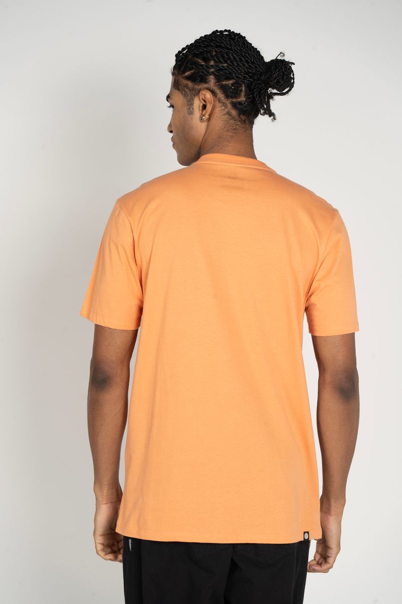 Camiseta-Element-M-C-Basic-Crew-Laranja-Laranja-P