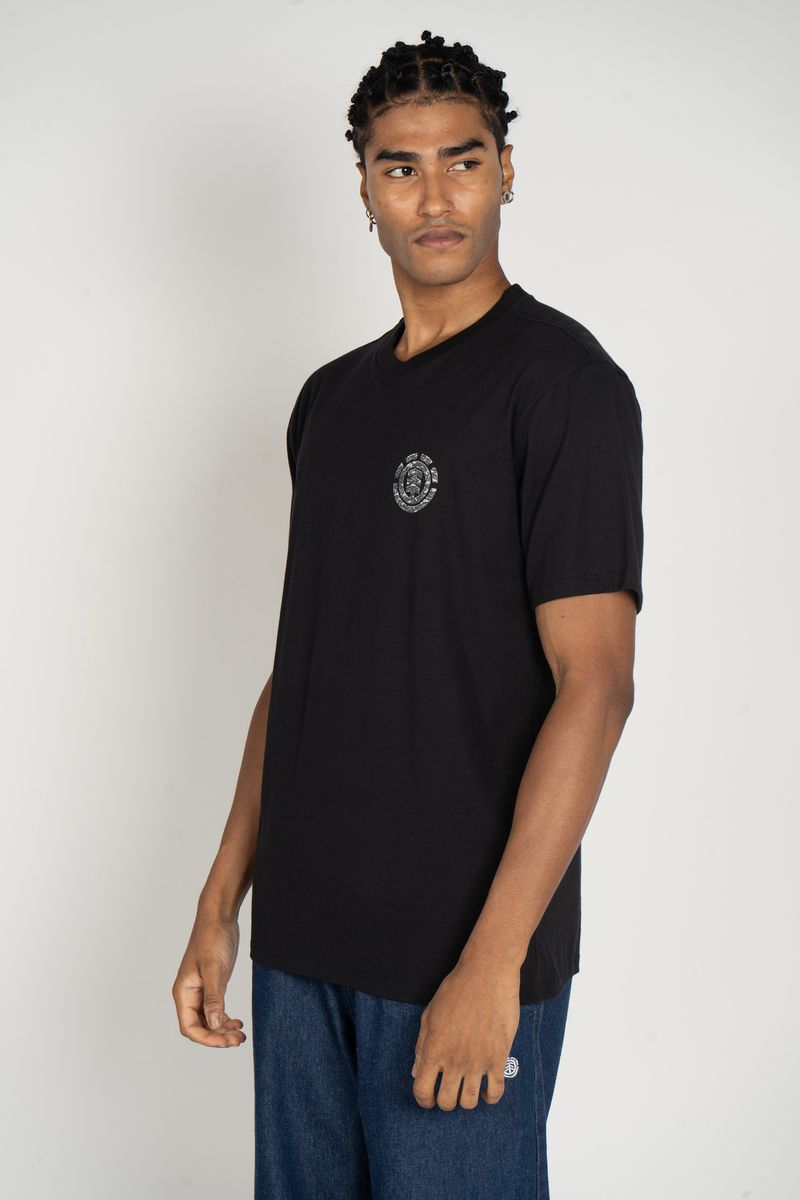 Camiseta-Element-M-C-Sliding-Preto-Preto-P