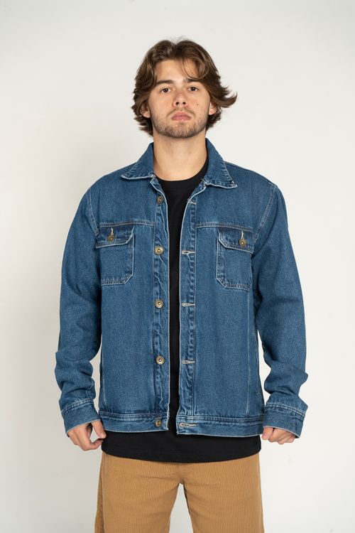 Jaqueta Quiksilver Turn Round Azul