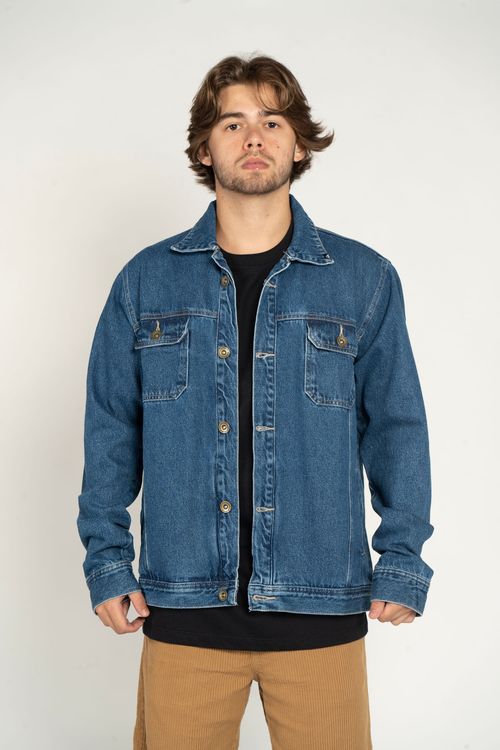 Jaqueta Quiksilver Turn Round Azul