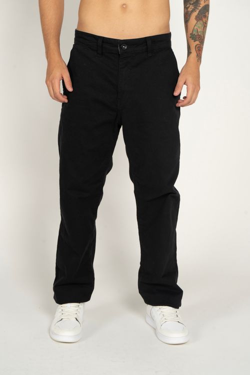 Calça Quiksilver Everyday Chino Preto