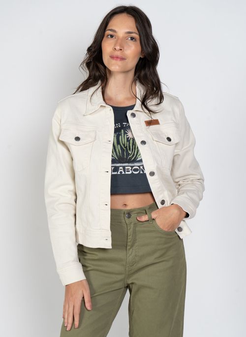 Jaqueta Billabong Jacket Cru Off White