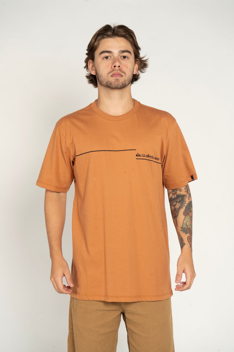 Camiseta-Quiksilver-M-C-New-Lines-Mostarda-Mostarda-P