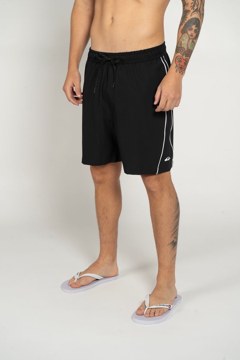 Boardshort-Quiksilver-Boardshort-Flat-Vert-19-Preto-Preto-P