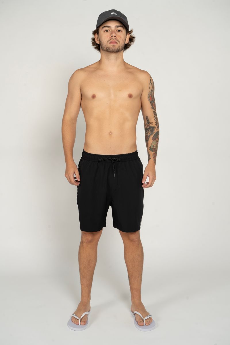 Boardshort-Quiksilver-Boardshort-Flat-Vert-19-Preto-Preto-P
