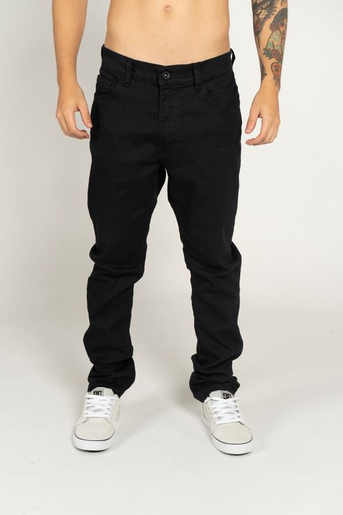 Calça Quiksilver Jeans Everyday Black Preto