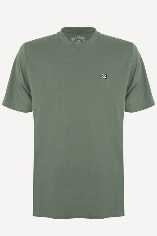Camiseta Billabong M/C Icon Patch Verde Escuro