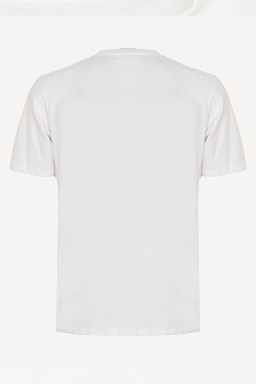 Camiseta Quiksilver M/C Impaired Logo Dna Branco