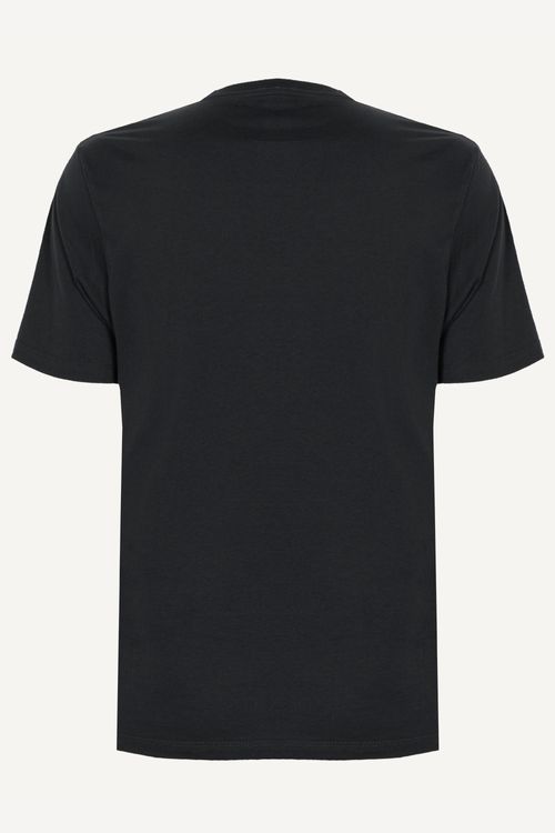 Camiseta M/C Gradient Type New Wave Preto