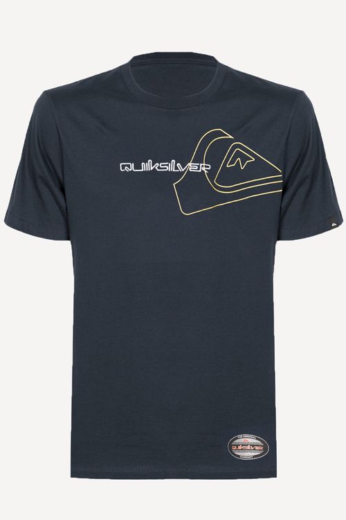 Camiseta Quiksilver M/C Emb Side Omni Marinho