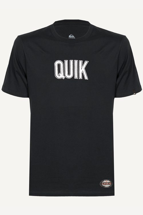 Camiseta Quiksilver M/C Emb Quik Outdoor Preto
