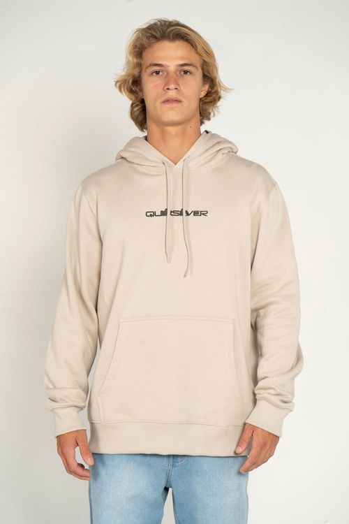 Moletom Fech Omni Logo Dna Areia