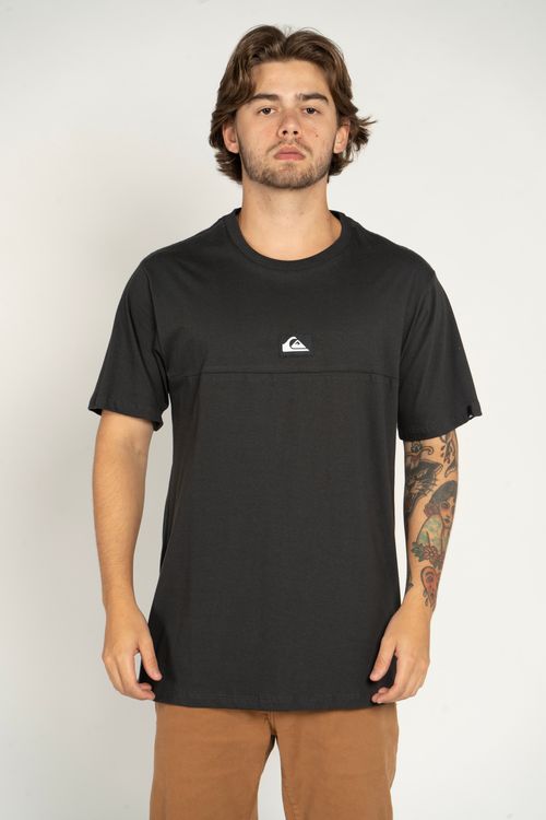 Camiseta Quiksilver M/C Quiver Cinza Escuro