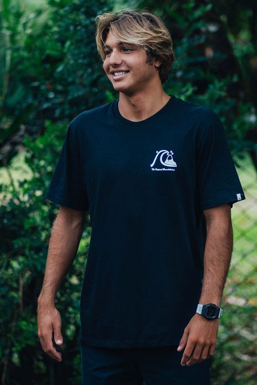 Camiseta Quiksilver M/C The Original Preto
