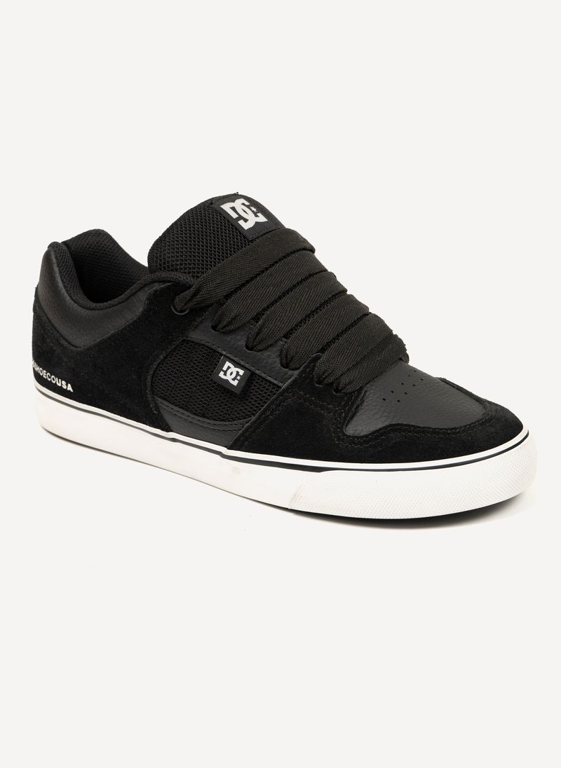 Tenis-DC-Shoes-Dc-Course-Xl-Black-White--BLACK-WHITE-37