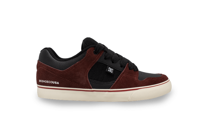 Tenis-DC-Shoes-Dc-Course-Xl-Bordo-Off-White--Bordo-Off-White-38