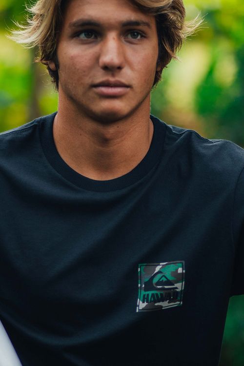 Camiseta Quiksilver M/C Hi Multiples Preto