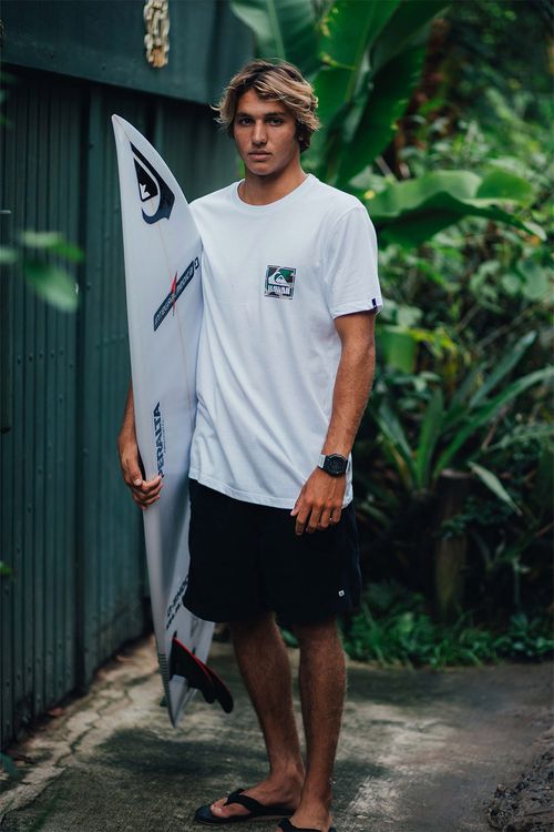 Camiseta Quiksilver M/C Hi Multiples Branco