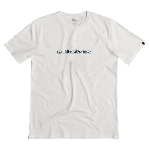 Camiseta Quiksilver M/C Omni Font Branco