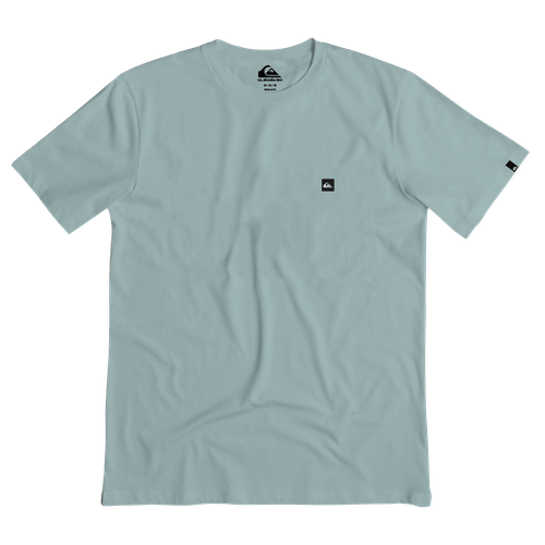 Camiseta Quiksilver M/C Transfer Square Kd Azul Claro