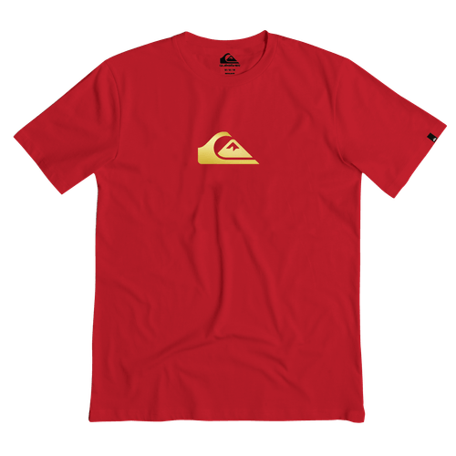 Camiseta Quiksilver M/C Metal Comp Kd Vermelho