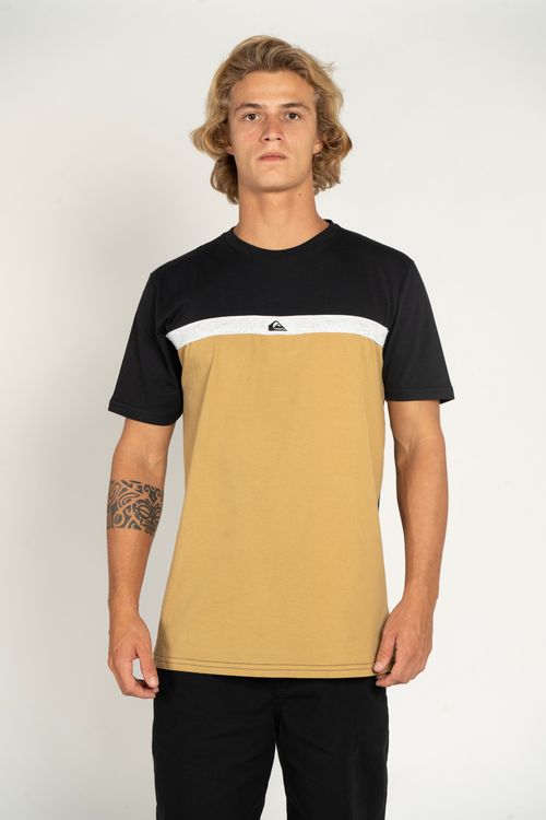 Camiseta Quiksilver M/C Live Wire Preto