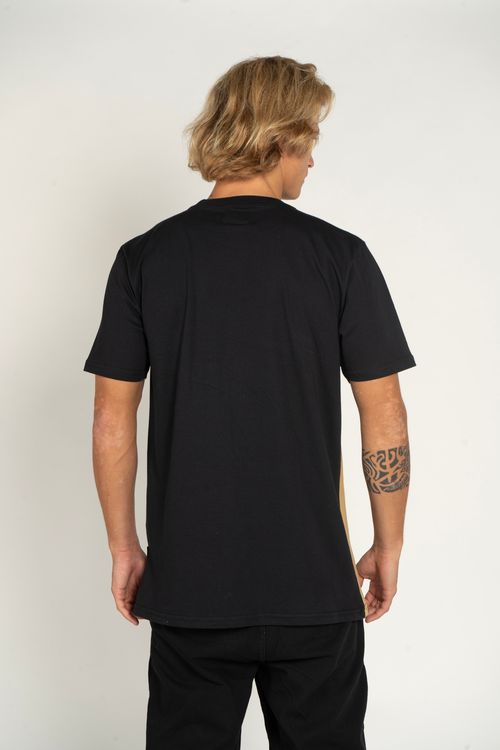 Camiseta Quiksilver M/C Live Wire Preto