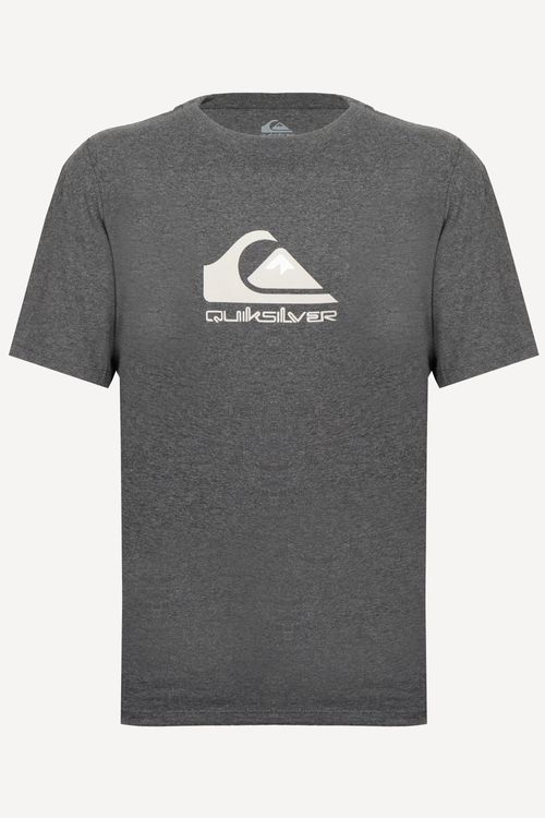 Camiseta Quiksilver M/C Full Logo Ps Preto Mescla