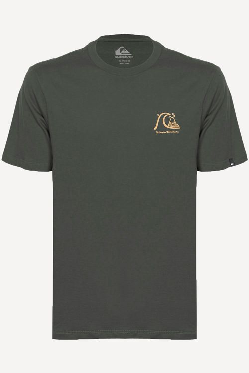 Camiseta Quiksilver M/C The Original Ps Cinza Escuro