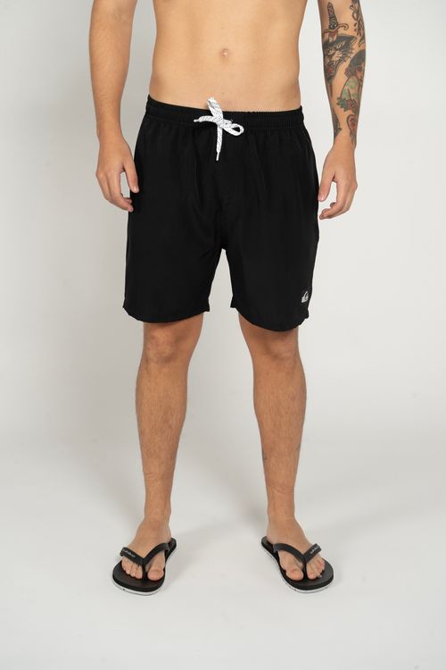 Boardshort Quiksilver Flat Everyday 19 Preto