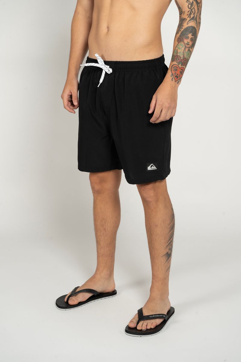 Boardshort-Quiksilver-Flat-Everyday-19-Preto-Preto-P