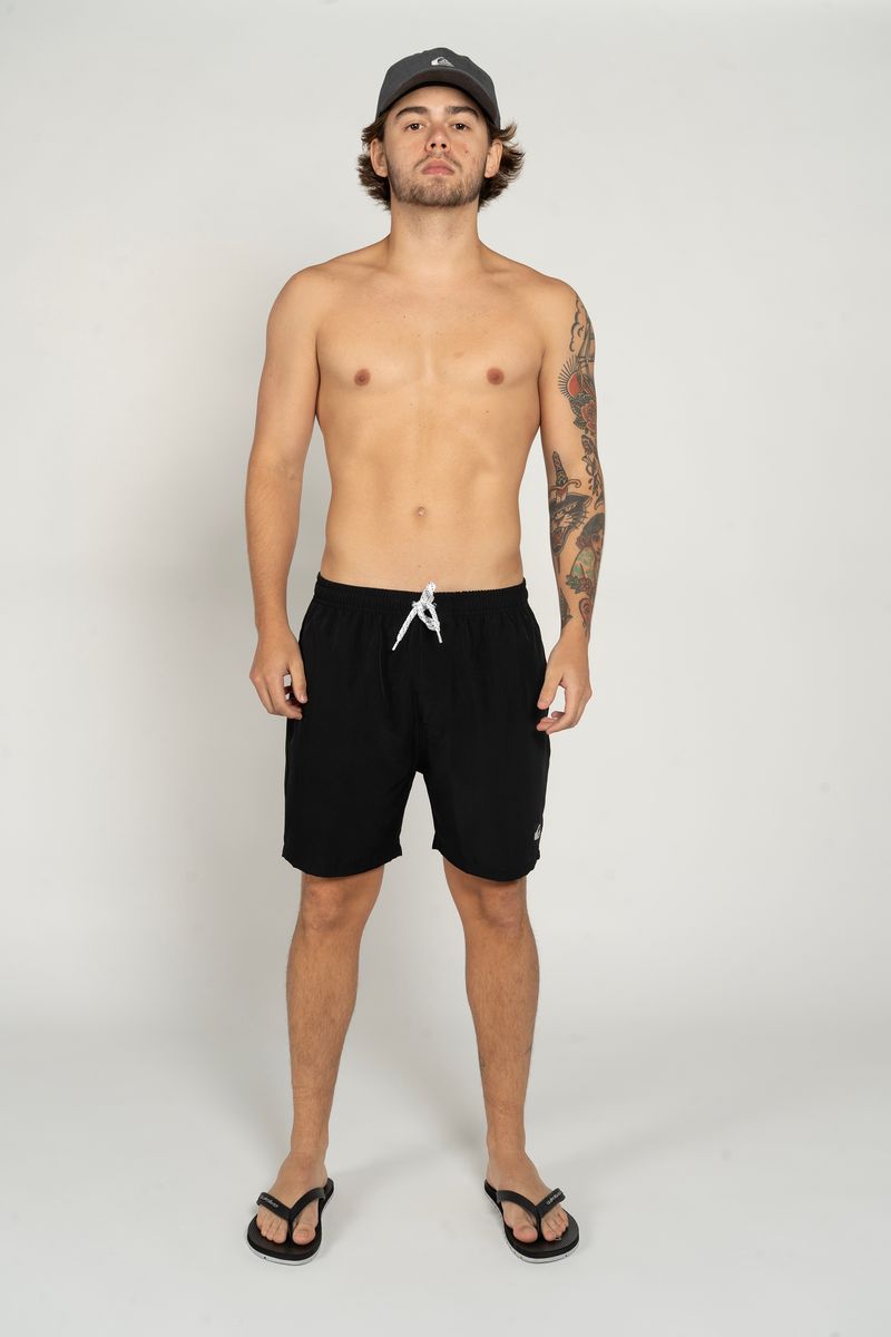 Boardshort-Quiksilver-Flat-Everyday-19-Preto-Preto-P