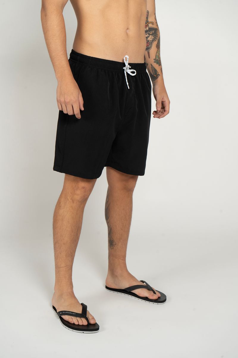 Boardshort-Quiksilver-Flat-Everyday-19-Preto-Preto-P