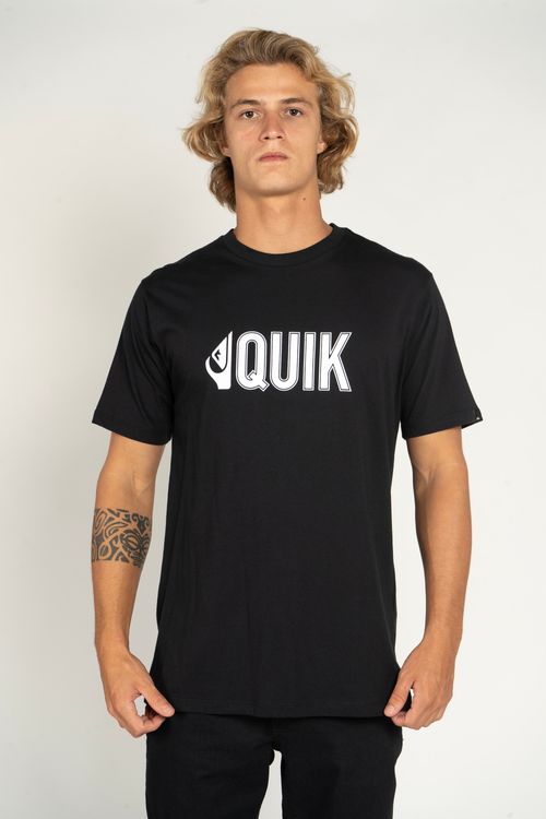 Camiseta Quiksilver M/C High Quik Tn Preto