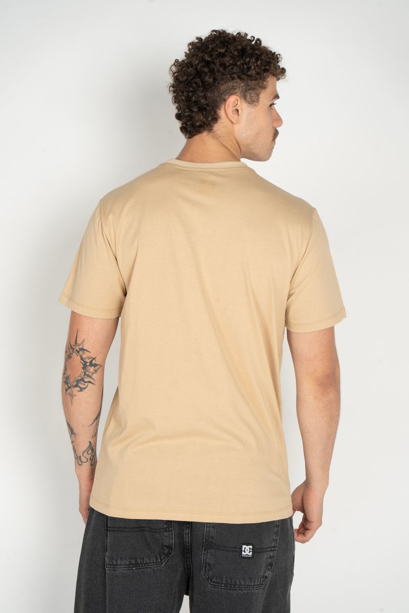 Camiseta-DC-Shoes-M-C-Embroidery-Bege-Bege-P