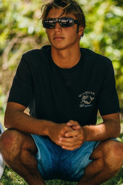 Camiseta Quiksilver M/C Mer Maiden Preto