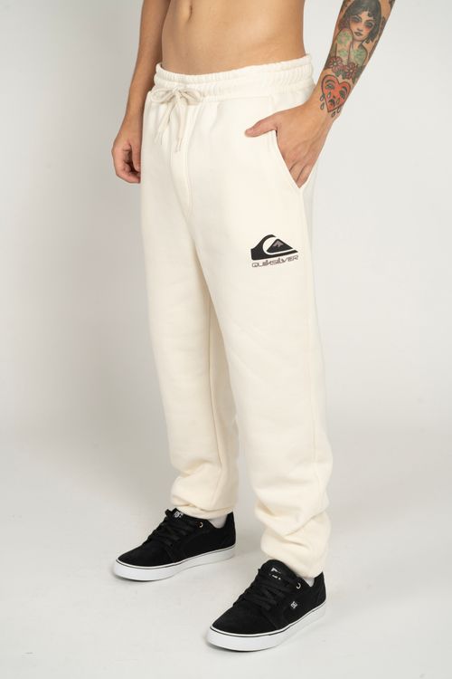 Calca Quiksilver Omni Logo Off White