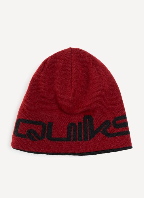 Gorro Quiksilver Double Omni Preto/Vinho