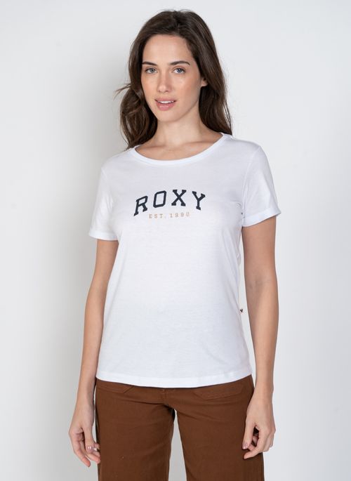 Blusa Roxy M/C Minimal Branco
