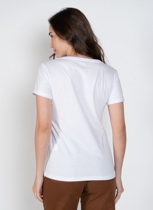 Blusa Roxy M/C Minimal Branco