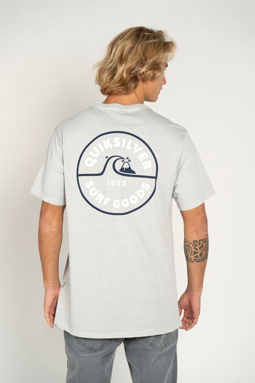 Camiseta Quiksilver M/C Shape Up Areia