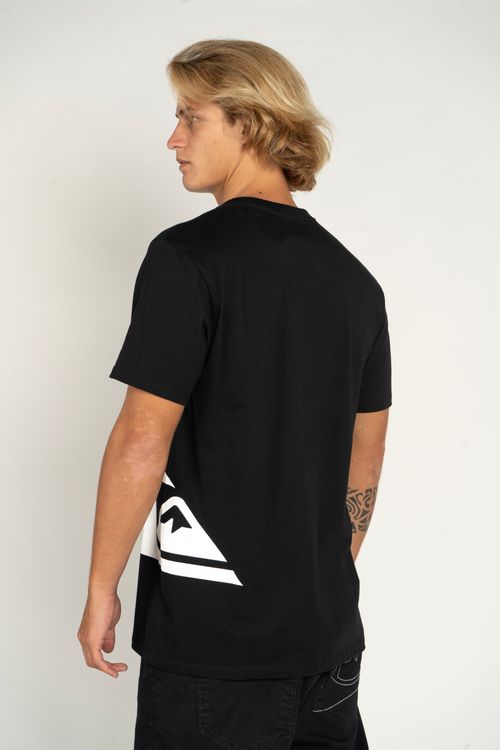 Camiseta Quiksilver M/C Side Logo Preto