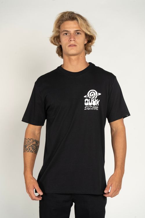 Camiseta Quiksilver M/C Cosmic Vibrations Preto