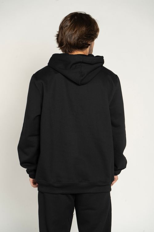 Moletom Quiksilver Fech Checker Preto