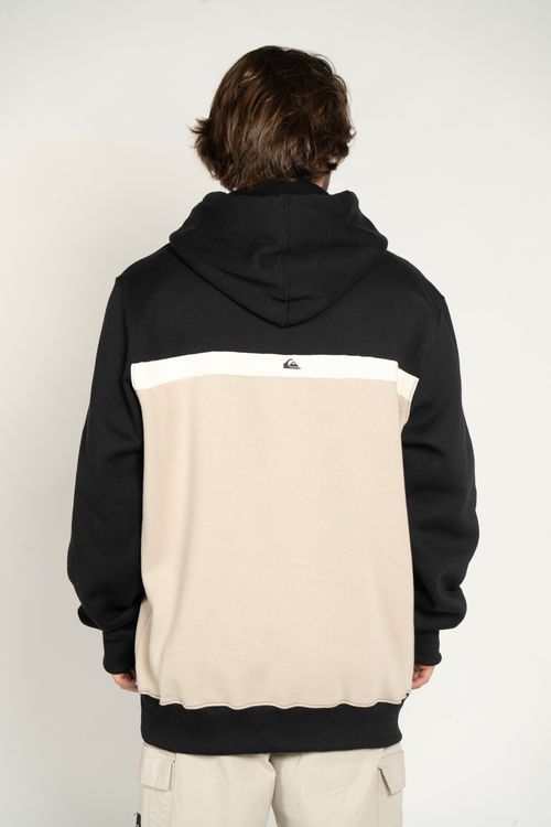Moletom Quiksilver Fech Live Wire Preto