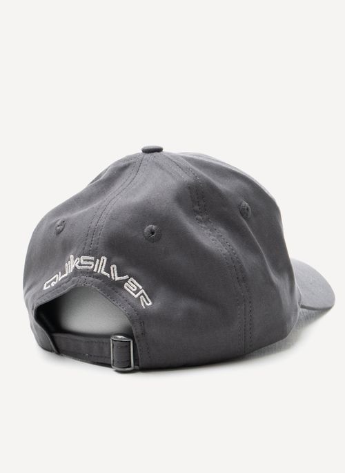 Bone Quiksilver Embroidery Cinza Escuro